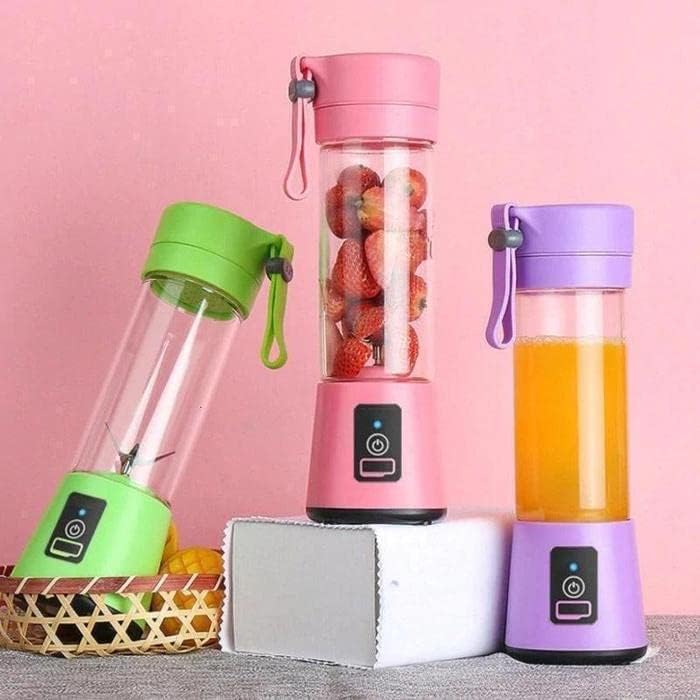 380ml Portable Juice Blender Juicer Bottle Mixer Juice Maker Fruit Curiospot