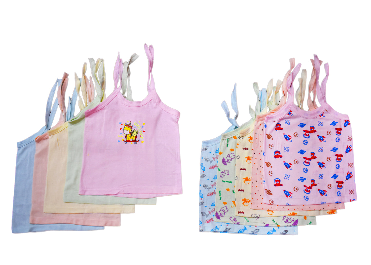 New Born Baby Boys & Baby Girls Top pack of 10