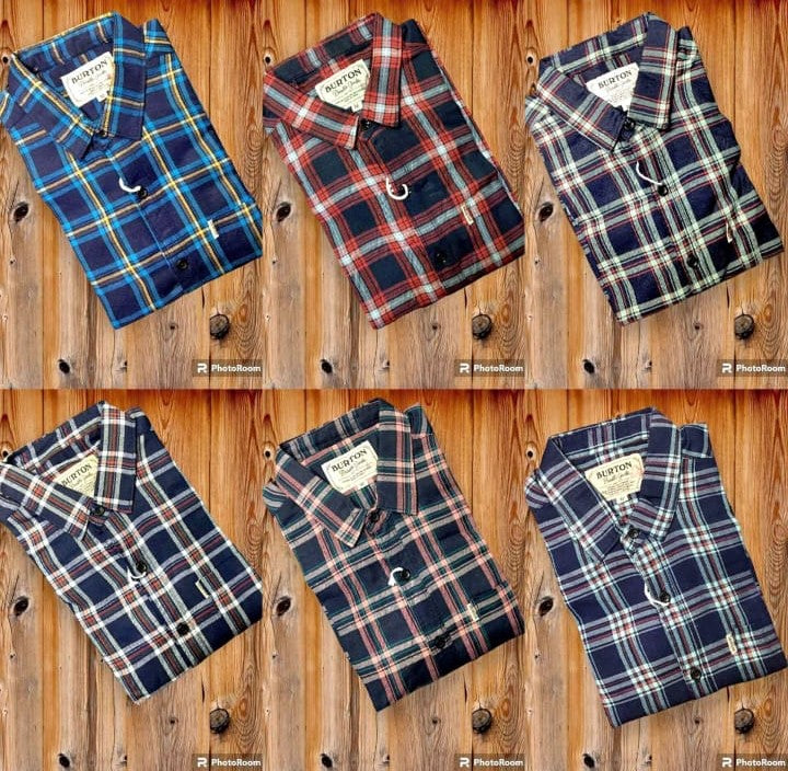 Combo of 6 Cotton Checked Shirts Rs. 999 Only