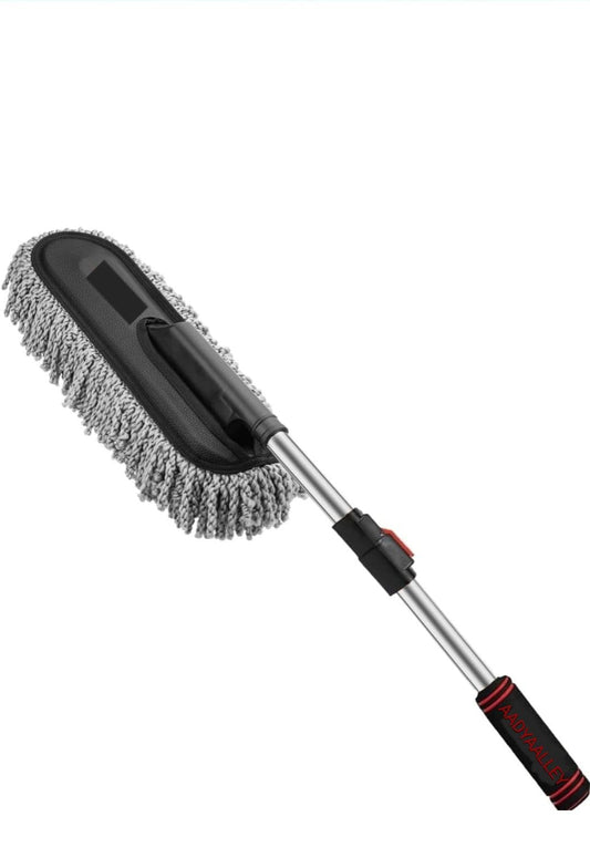 Microfiber Flexible Duster Car Wash | Car Cleaning Accessories | Microfiber | Brushes | Dry / Wet Home, Kitchen, Office Cleaning Brush with Expandable Handle Removable Telescopic