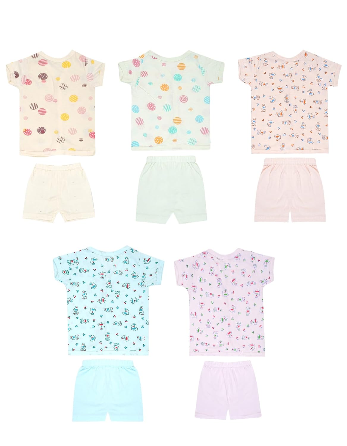 new born baby cloth 0-6 months pack of 5 set