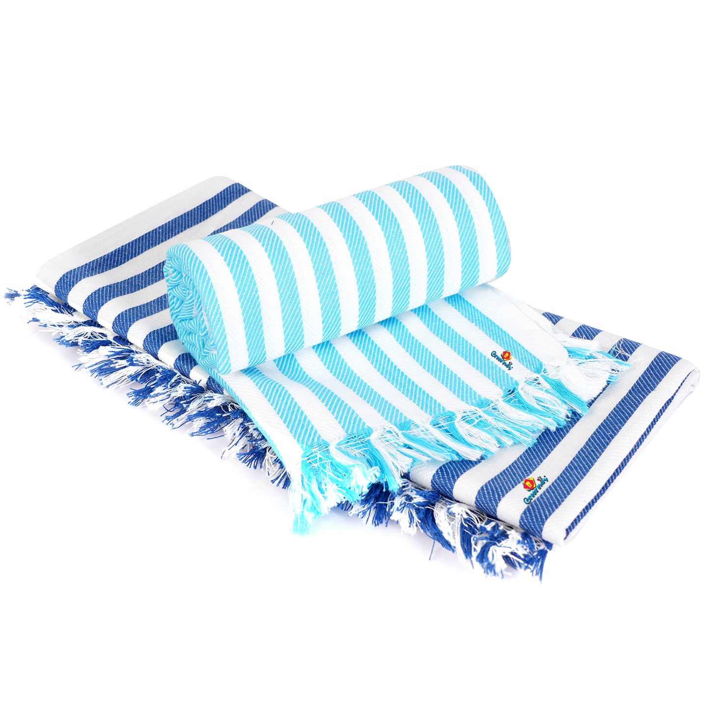 Ultra soft cotton Turkish 500 GSM Bath Towel - set of 2